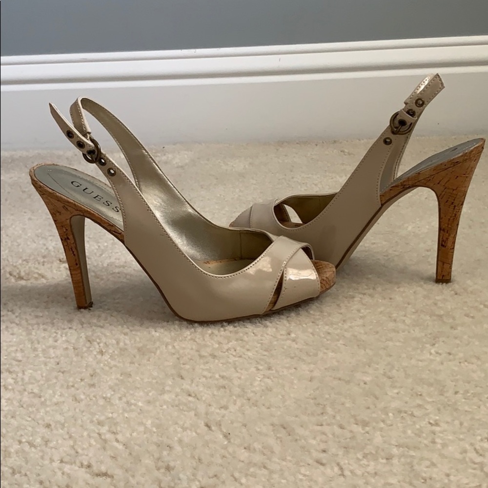 Guess Cork heels